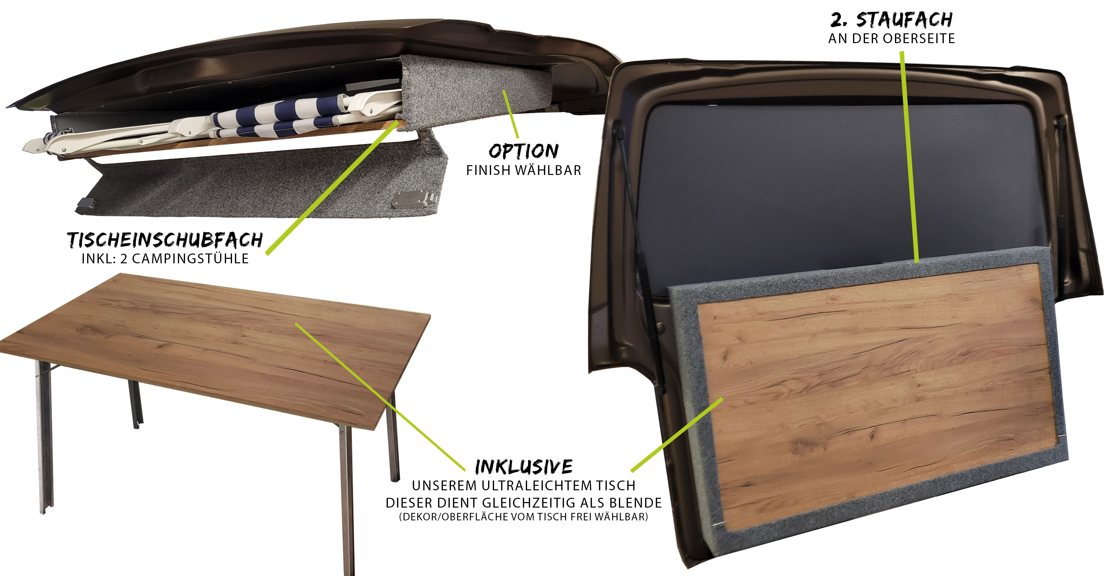 HeckklappenBOX für VW T6